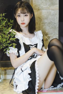 Cosplay 许岚LAN – 短裙女仆