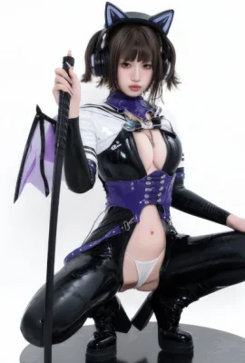 Cosplay 柒柒要乖哦 – 猎狼女